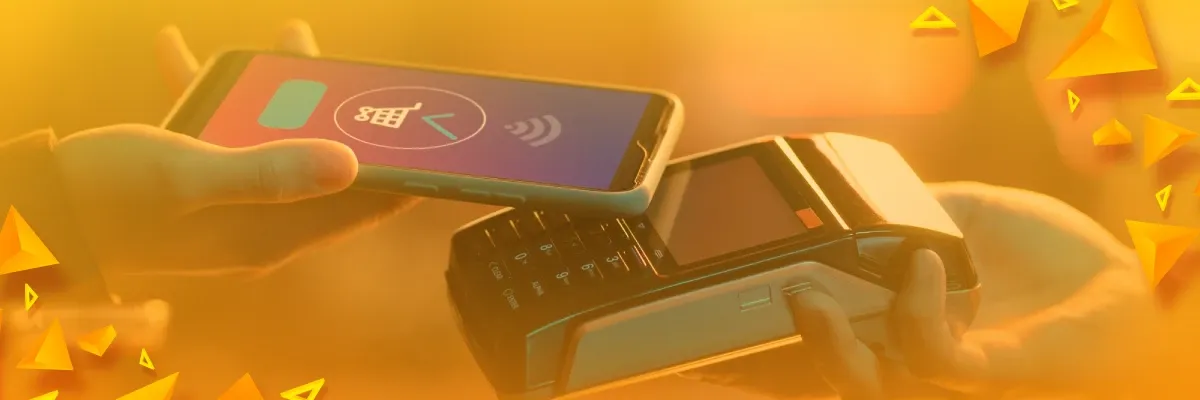 Pago electrónico entre un celular y un datáfono